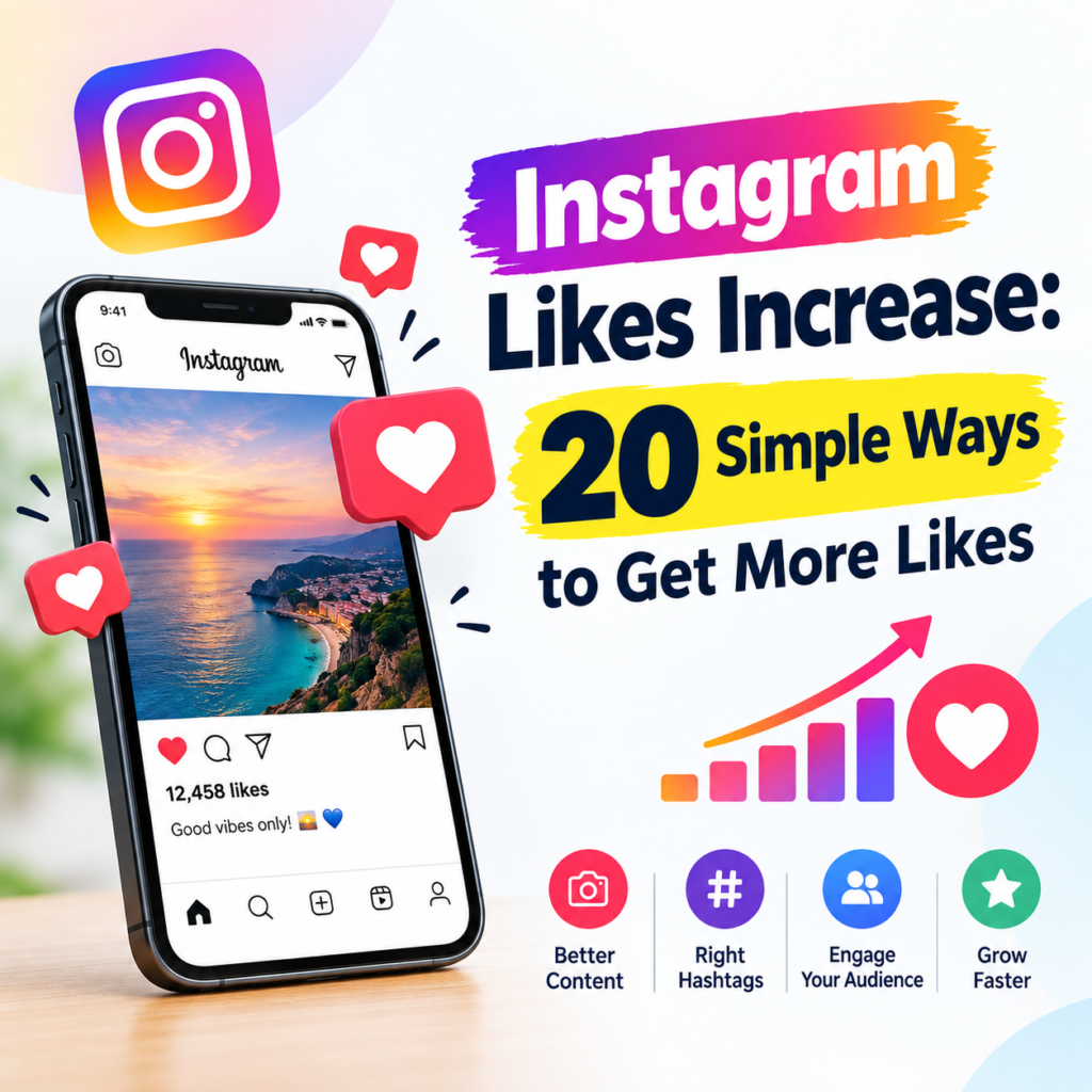 Instagram likes increase tips
