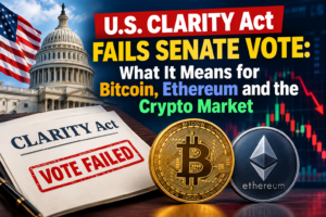 Delight IT Solutions | WordPress, PHP, React & Mobile App Development 1 U.S. CLARITY Act fails Senate vote and impacts Bitcoin and crypto regulation